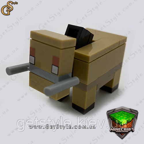 Конструктор фігурка Хоглін Майнкрафт Hoglin Minecraft 5.5 см