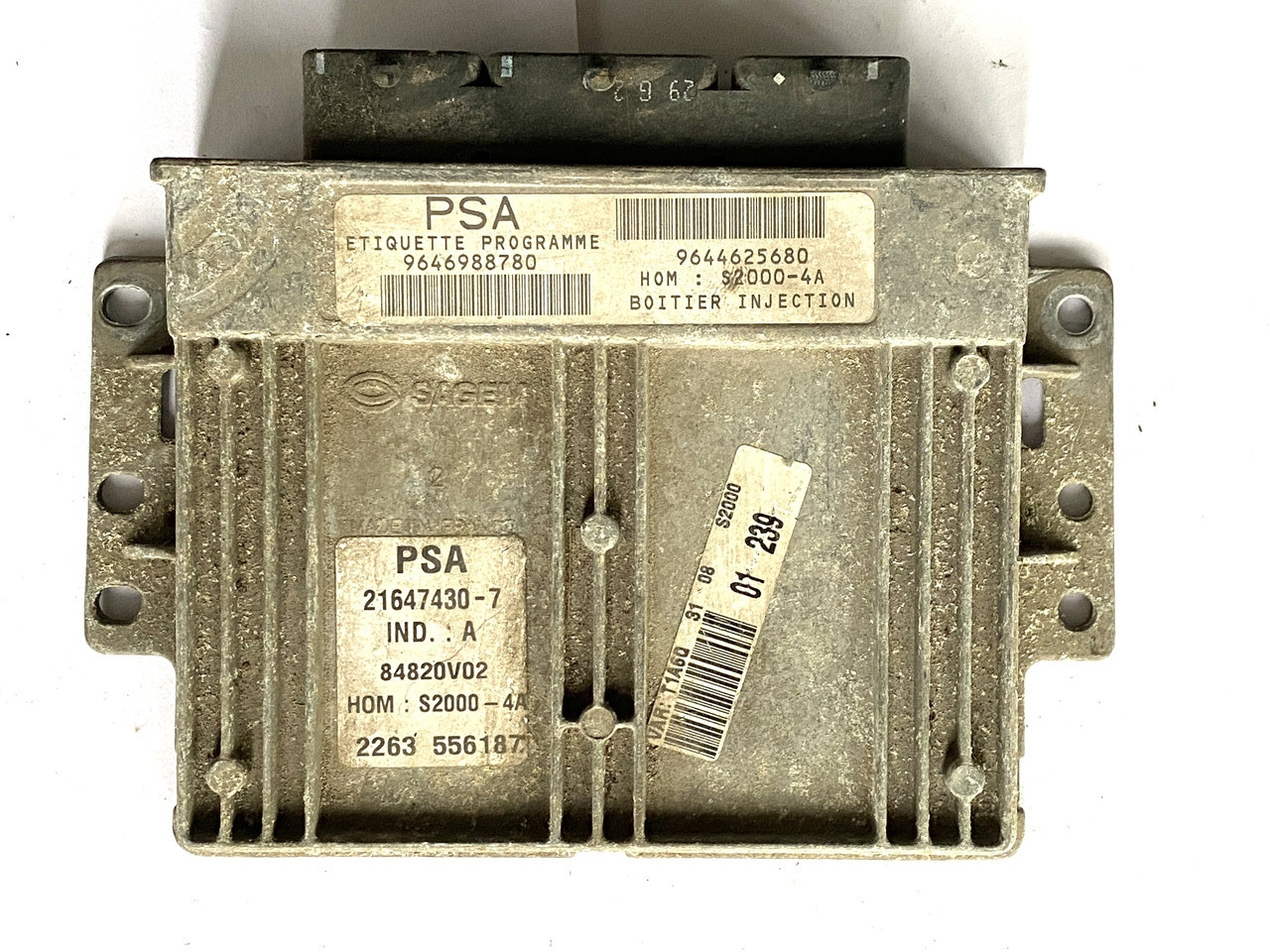 Електронний блок керування peugeot 9644625680 / 9646988780 / 21647430-7