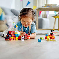 Конструктор LEGO DUPLO  Святковий потяг Міккі та Мінні 22 деталей (10941), фото 4