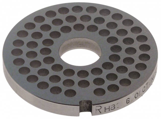 Решітка 6 мм H82 Unger 22 для м'ясорубки Sirman, Fimar, Fama, Apach, Everest, Mainca, Kolbe, KT та ін., фото 1