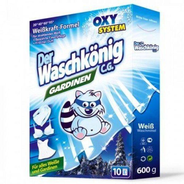 Пральний порошок для штор, гардин та тюлі  Waschkonig Gardinen 600 г, фото 1