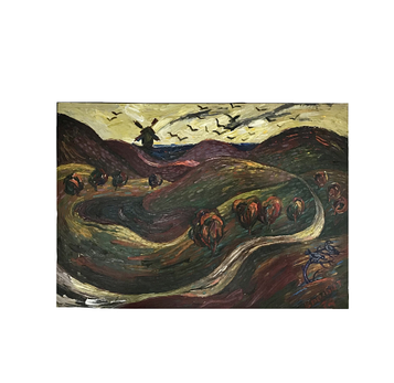 Картина "Смуток Землі" масляними фарбами, худ. В.Болбат 60*80 см (Bol008)