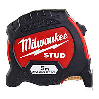 Рулетка магнитная метрическая MILWAUKEE STUD, 5м (33мм)