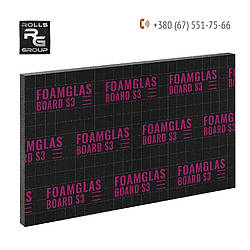 FOAMGLAS S3 BOARD 1200x600мм піноскло для фасаду стін підлоги або стелі Wall Board Floor 160