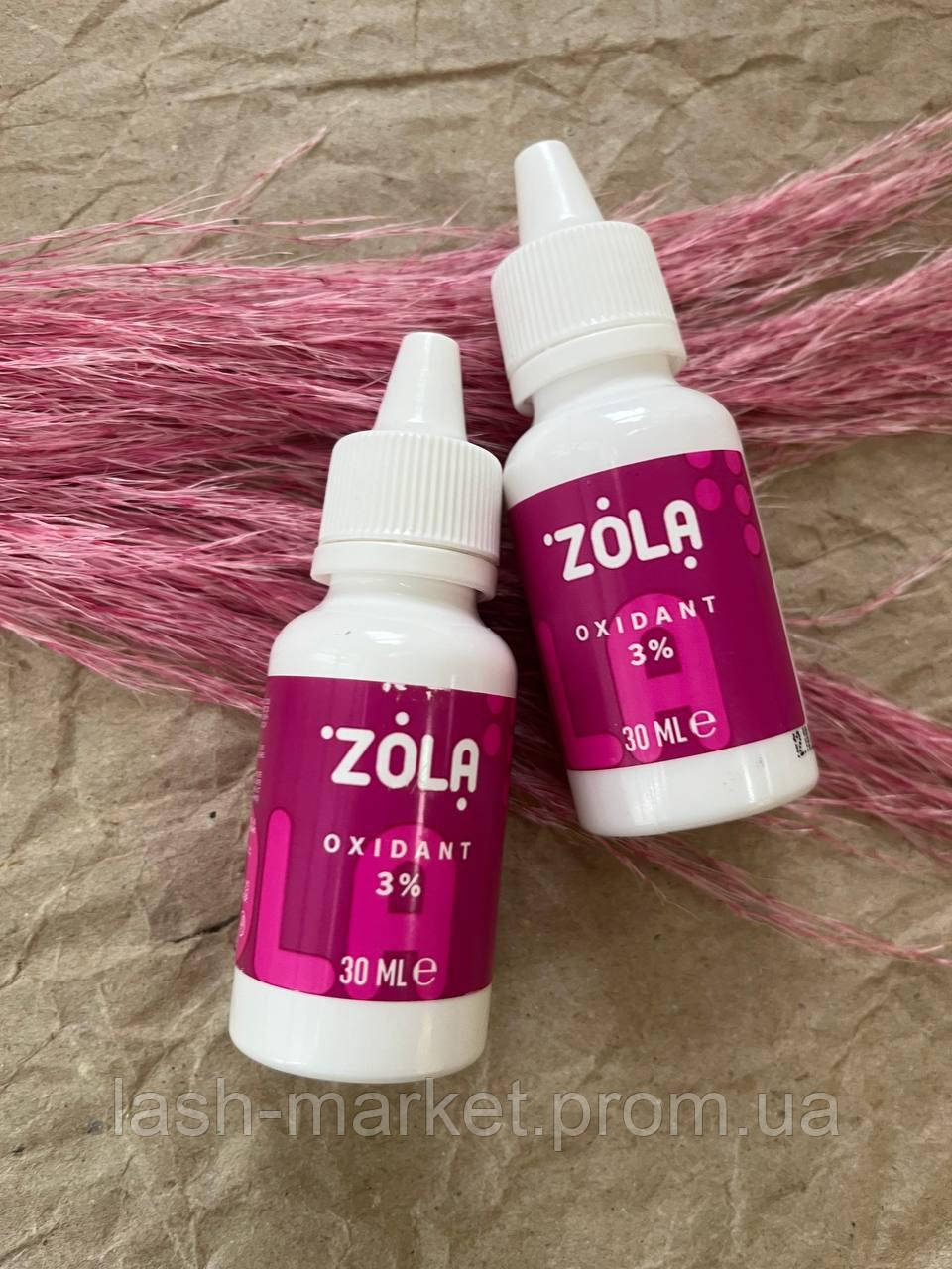 Окислювач Zola 3%, 30ml.