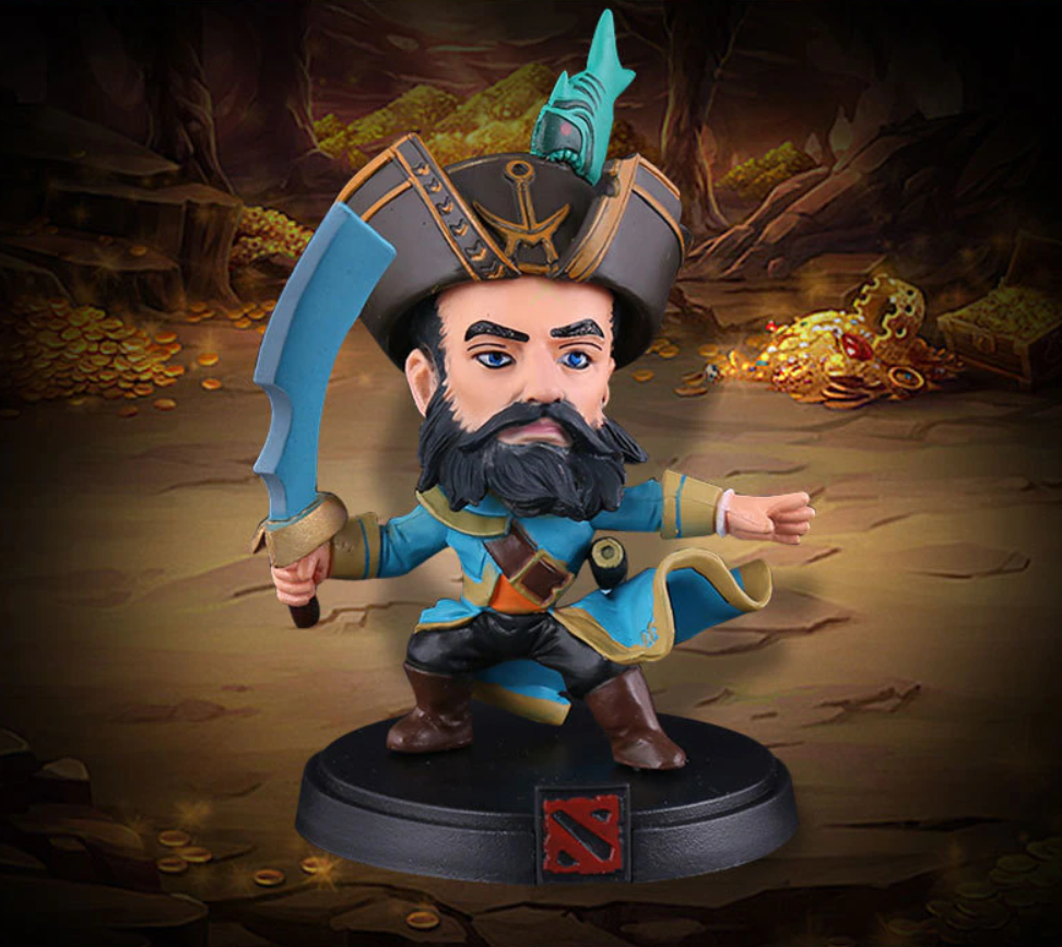 Фігурка SmallAll Дота 2 Кунка Dota 2 Kunkka 9 см ABC  (Подарункова коробка)