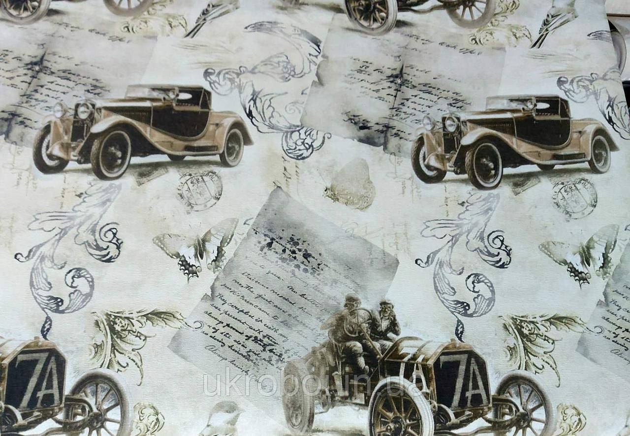 Шпалери вінілові гарячого тиснення  "Авто" 1,06х10,05м. ЄШТ3-1150