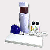 Набір для депіляції з касетним воскоплавом та засобами TINAFOX по 30 мл