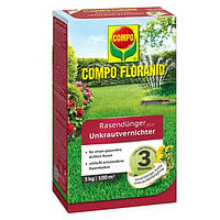 Удобрение Compo для газонов против сорняков 3 кг 3310