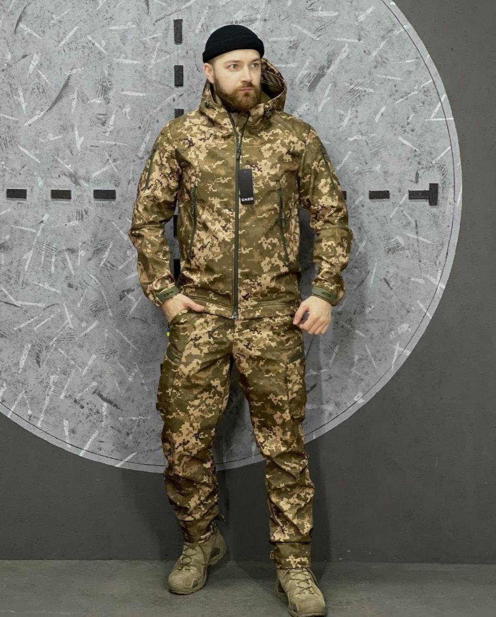 Тактическая Форма Пиксель Весеняя Soft Shell, Костюм Влагозащитный ...