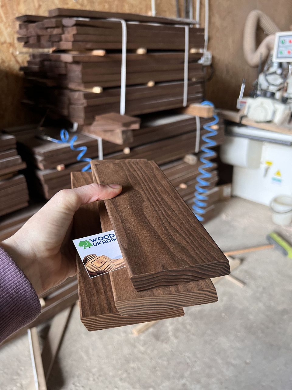 Планкен скошений, дошка Термоясень для фасаду