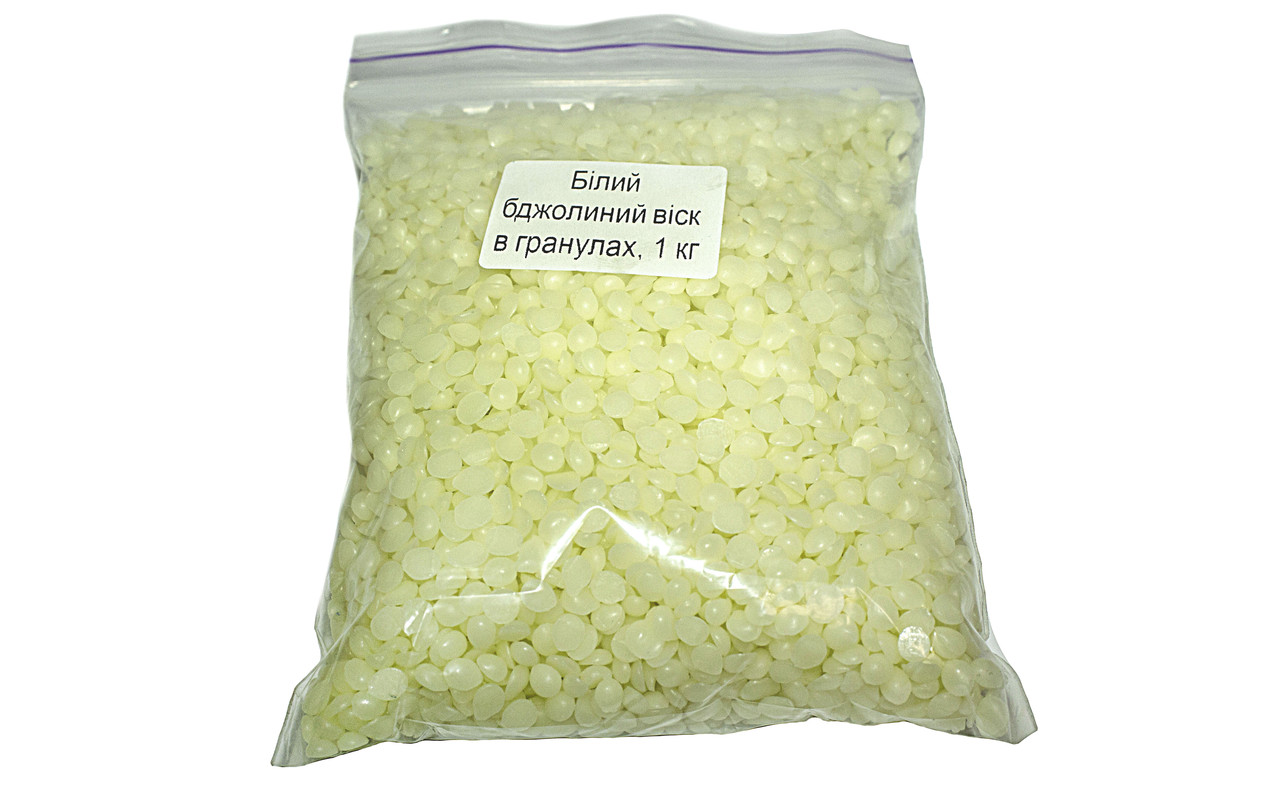 Белый пчелиный воск Промис-Плюс, в гранулах 1 кг (ID#1218949656), цена ...