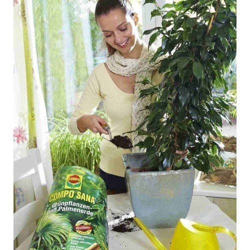 Торфосмесь Compo Sana для зеленых растений и пальм 20 л 2252 - фото 3 - id-p1783115416