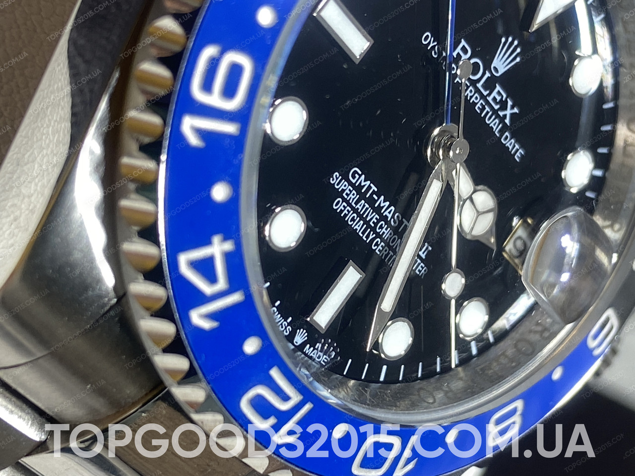 Наручные часы Rolex GMT Master II Batman - фото 7 - id-p1326471280