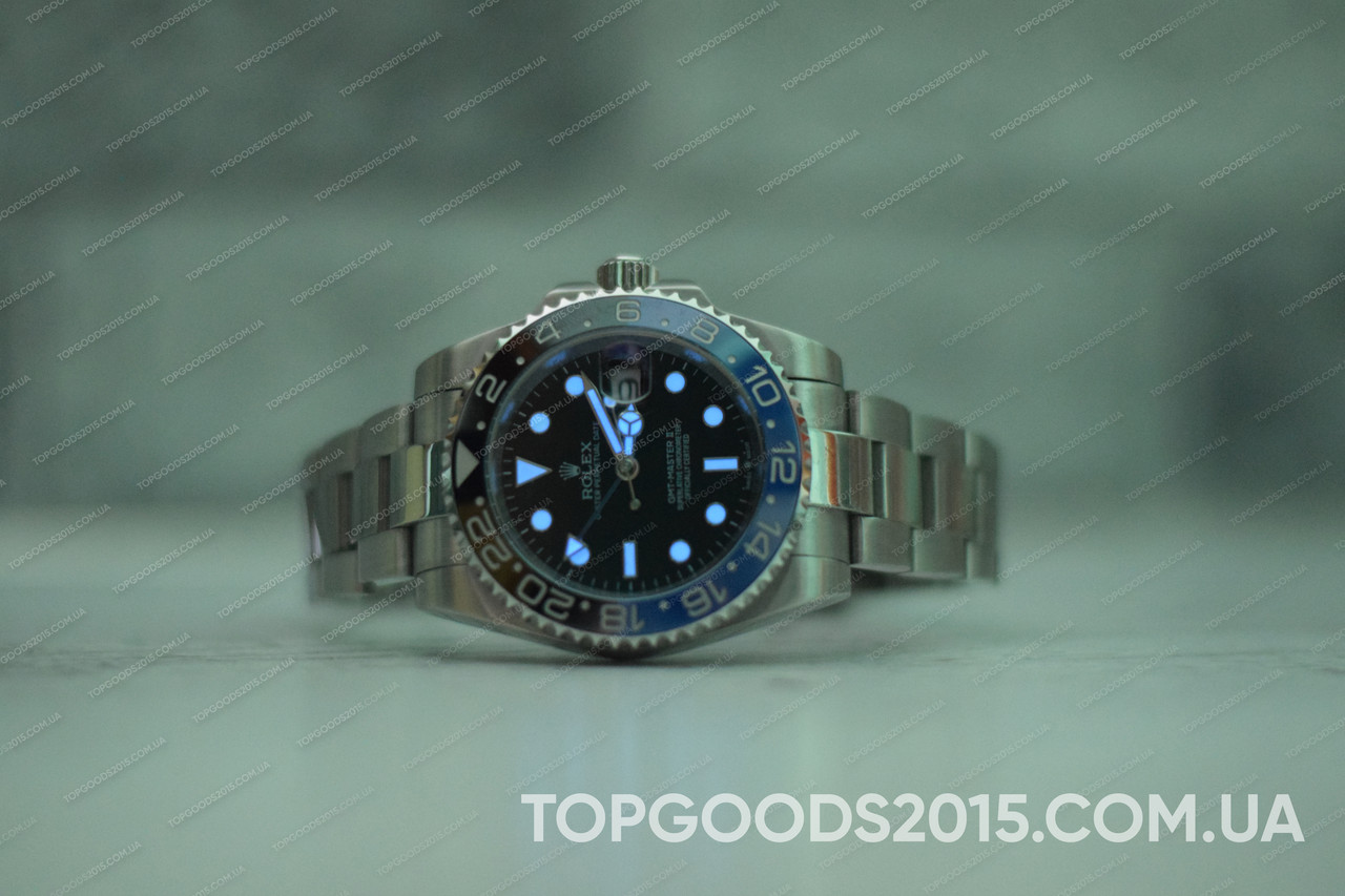 Наручные часы Rolex GMT Master II Batman - фото 6 - id-p1326471280