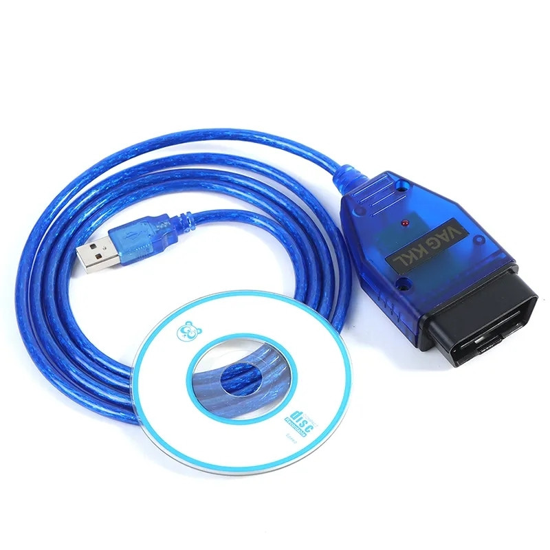 Діагностичний автосканер VAG-COM 409.1 FTDI KKL K-Line USB, фото 1