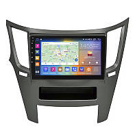 Штатная магнитола Lesko для Subaru Outback IV 2009-2012 экран 9" 2/32Gb 4G Wi-Fi GPS Top Субару Аутбек