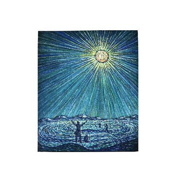Картина "У колообігу космічного безмежжя" масляними фарбами, худ. В.Болбат 70*60 см (Bol004)