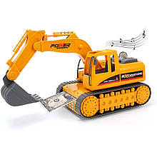 Інтерактивна електронна скарбничка Екскаватор WF-3007A сейф з купюроприймачем та звуковими ефектами