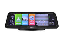 10" 4G Автомобільний відеореєстратор на торпеду DVR E98 реєстратор на андроїді з GPS навігацією, фото 3