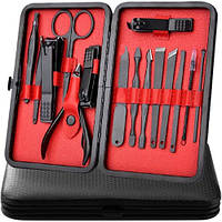 Професійний манікюрний — педикюрний набір 15 предметів Manicure Soulima MS-15