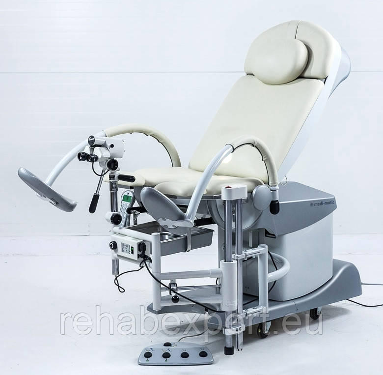 Б/У Гінекологічне крісло з кольпоскопом Schmitz Medi-Matic+ Leisegang Colposcope (Used)