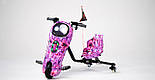 Дріфт Карт Drift-Trike Mini Pro Рожевий Валлі, фото 2