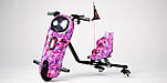 Дріфт Карт Drift-Trike Mini Pro Рожевий Валлі, фото 8