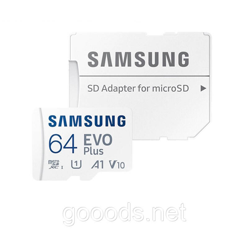 Карта пам'яті MicroSD для мобільного телефону 64 Gb