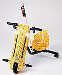 Дріфт Карт Drift-Trike Mini Pro Жовтий паук, фото 8