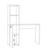 Комп'ютерний стіл ЛЕГА — 66 з надбудовою (LEGA), фото 3