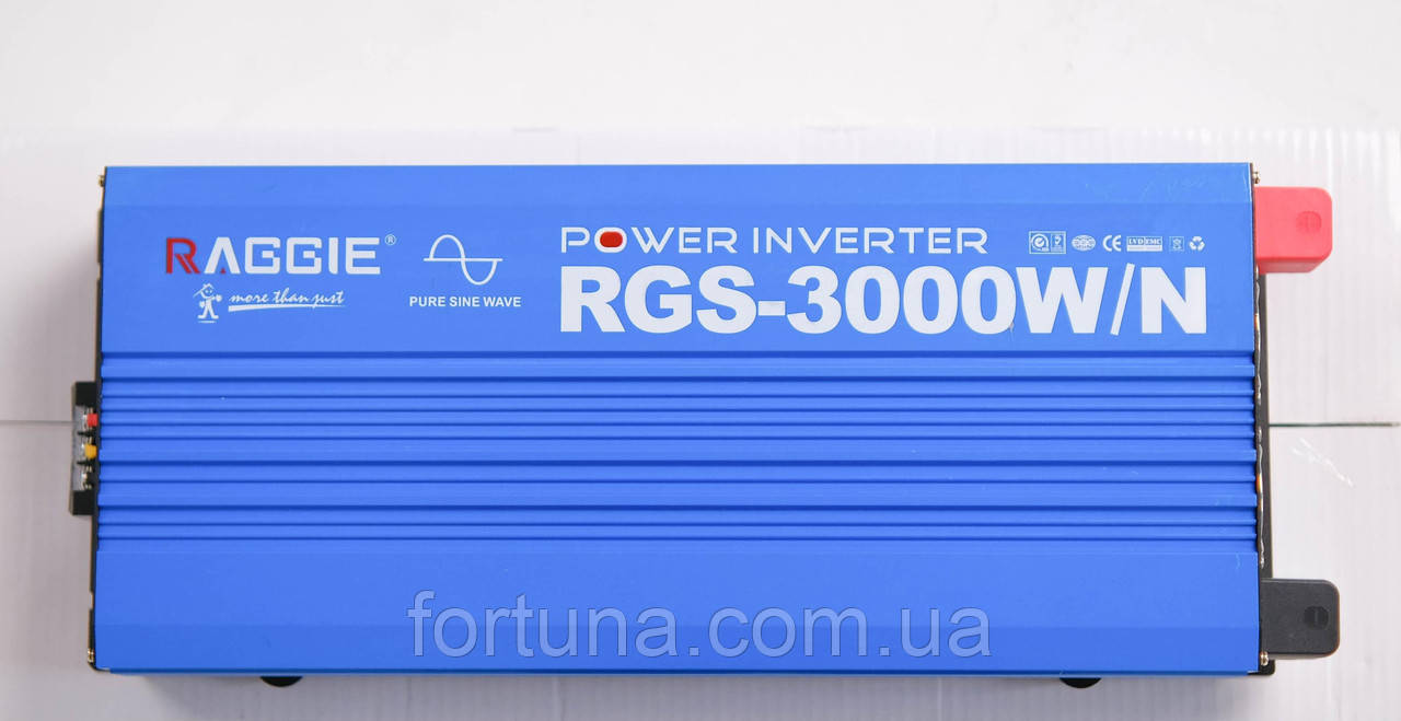 Інвертор Pure Sine Wave RGS-3000W 12V перетворювач напруги інвертор із чистою синусоїдою
