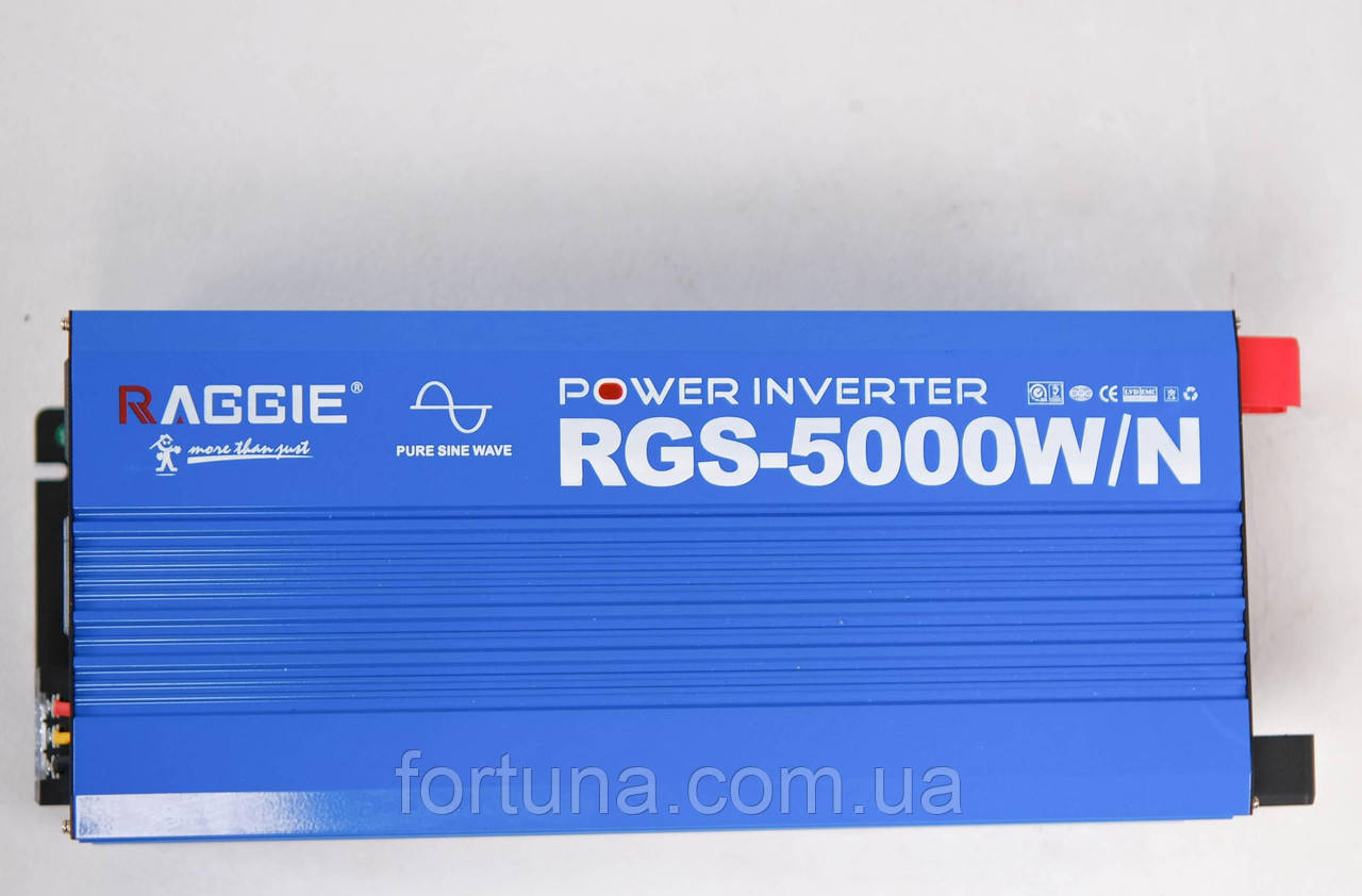 Инвертор Pure Sine Wave RGS-5000W 12V преобразователь напряжения инвертор с чистой синусоидой - фото 5 - id-p1783125583