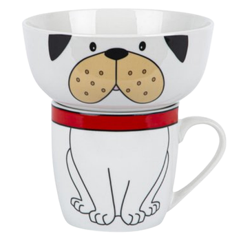 Набір дитячого посуду Happy Dog 2 предмети:(піала/чашка) YF6011 LIMITED EDITION
