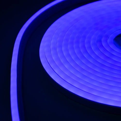 Купить Гибкая неоновая лента LED NEON Синяя 5M, силиконовая неоновая ...