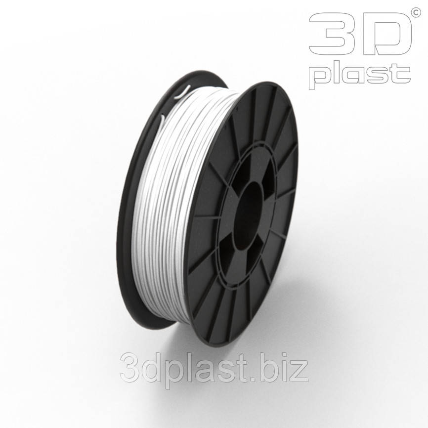 PLA (ПЛА) пластик 3Dplast філамент для 3D принтера 1.75 мм 3 кг білий