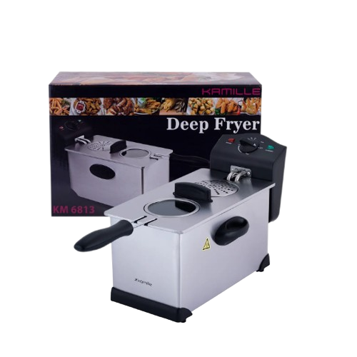 Фритюрниця електрична 3л 2000W 6813 KAMILLE