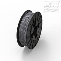 PLA (ПЛА) пластик 3Dplast филамент для 3D принтера 1.75 мм 0.85, серый-графит
