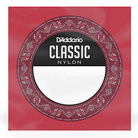 4-я струна для классической гитары D'Addario J2704 CLASSICS SILVER D NORMAL TENSION