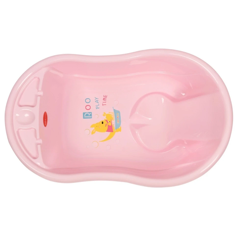 Детская ванночка BabaMama 3800 Pink 3800Pink, Land of Toys - фото 3 - id-p1783133729