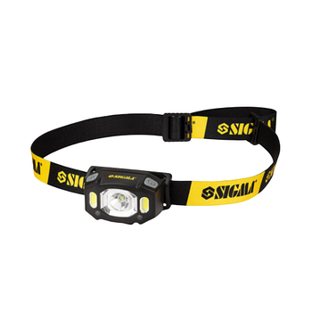 Ліхтарик LED налобний акумуляторний 300Lm 1200mAh SIGMA