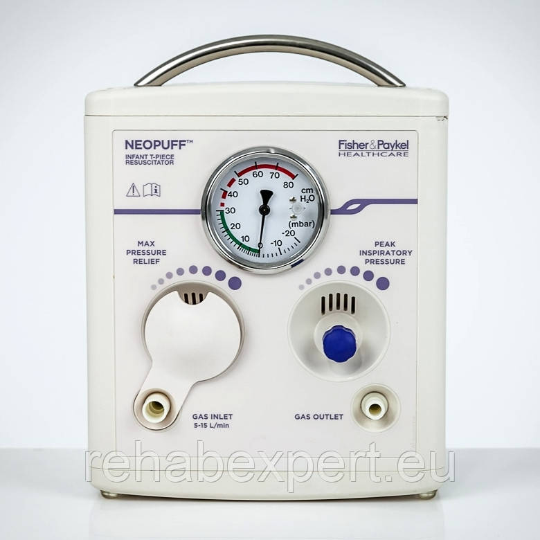 Б/У Ручний апарат ІВЛ для реанімації новонароджених Fisher & Paykel NEOPUFF Neonatal Resuscitator (Used), фото 1