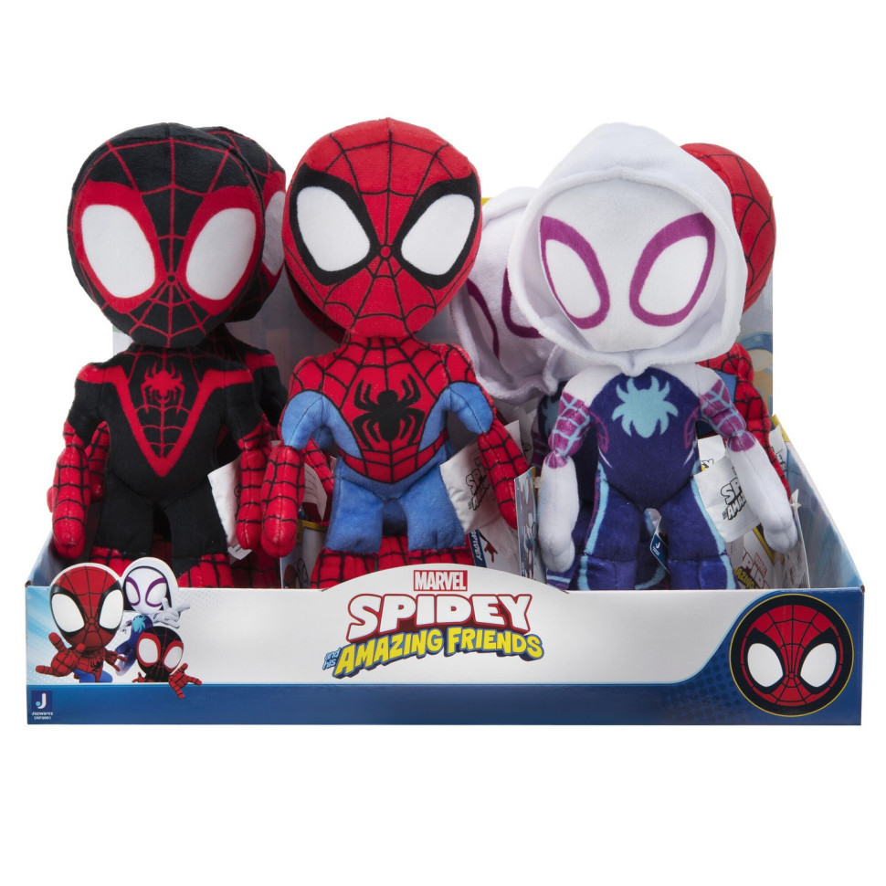 Мягкая игрушка Spidey Little Plush Ghost Spider Призракпаук SNF0003