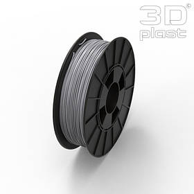 CoPET (PETg) пластик 3Dplast філамент для 3D принтера 1.75 мм 0.85 кг, сірий