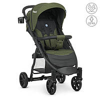 Коляска прогулочная Bambi M 3409 N FAVORIT v.2 Moss Green Хаки Детская коляска книжка Хаки