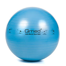 Фітбол - Qmed ABS Gym Ball 75 див. Гімнастичний м'яч для фітнесу. Синій