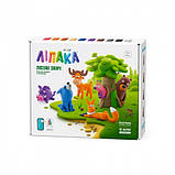 ЛІПАКА меганабір пластиліну Лісові звірі, фото 2