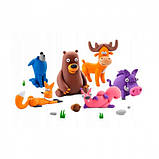 ЛІПАКА меганабір пластиліну Лісові звірі, фото 5