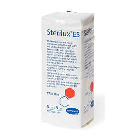 Марлеві серветки Sterilux® ES 5см х 5см, нестерильні 100шт. в уп.