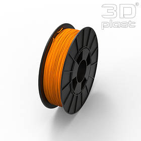 CoPET (PETg) пластик 3Dplast філамент для 3D принтера 1.75 мм 0.85 кг, помаранчевий